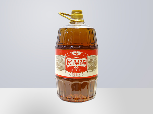民得福濃香花生油5L