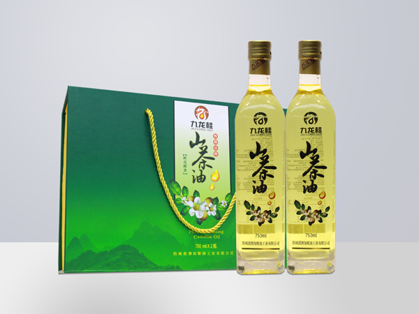 九龍桂山茶油750ml*2禮盒裝